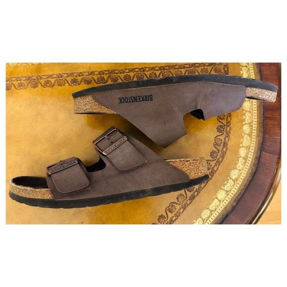 Birkenstock Arizona Mocha Cork Made in Germany Iconic Sandals 37 Women 6 Mens 4 - Picture 4 of 8